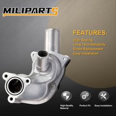 MILIPARTS gasket and hardware laid out for fast single-kit installation