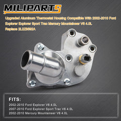 MILIPARTS close-up of mating surface showing precise sealing benefit