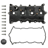 MILIPARTS valve cover front view showing smooth finish for reliable sealing