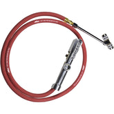 Milton 553 front view showing gauge and hose, clear reading benefit