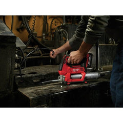 Milwaukee couplers close-up showing precision-machined surfaces, ensures reliable seal