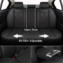 MINGBRON installed front seat cover demonstrating neat fit