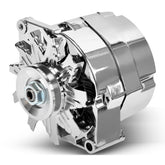 MINPART alternator front view showing mounting points and robust pulley benefit