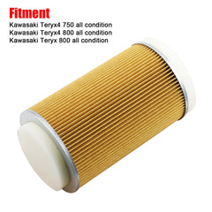 MINSTAR filter installed in Teryx airbox demonstrating easy replacement