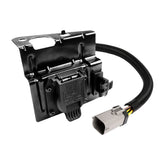 Misakomo front connector showing 4 and 7 pin outputs for reliable trailer power