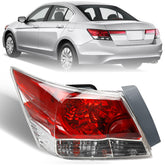 Misakomo front view of tail light showing fit and restored appearance