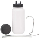 Mityvac MVA6005 front view of 16oz reservoir showing capacity and clear body for easy monitoring