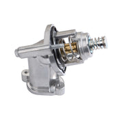 MITZONE front view of aluminum thermostat housing showing precise fit and mounting points