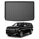 Mixsuper front view of cargo liner showing precise fit and protection