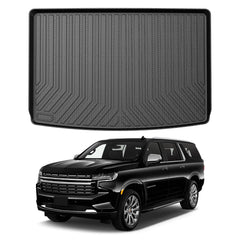 Mixsuper front view of cargo liner showing precise fit and protection
