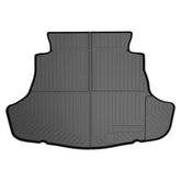 Mixsuper front view trunk liner showing precise fit and protection