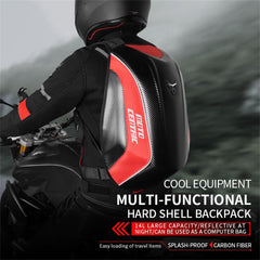 mjmoto side profile on motorcycle showing streamlined fit and low drag