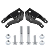 MK-Morzon rear shock extender front view showing durable shape and improved fit