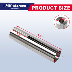 MK-Morzon adapter close-up of keyway showing secure locking and torque transfer