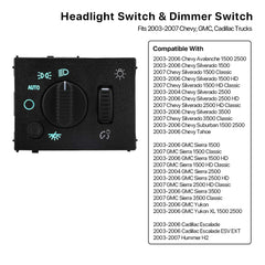 MNJWS headlight switch rear connector matching factory harness