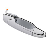 MNJWS rear passenger handle front view showing chrome finish and fit benefit