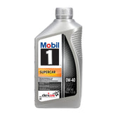 Mobil 1 front label showing product name and specs for easy identification and selection