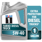 Mobil 1 front label view showing product and clear protection benefits