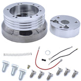 MOCW front view hub adapter showing bolt pattern and fit benefit