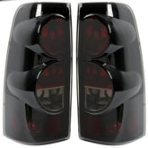 MOCW front view of left and right taillight assemblies showing finished look and fit