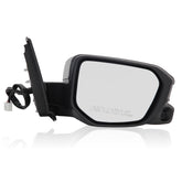 MOFOAP passenger mirror front view showing complete assembly and clean fit