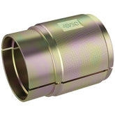 Moker front view of fork seal driver showing tool shape and benefit of easy alignment