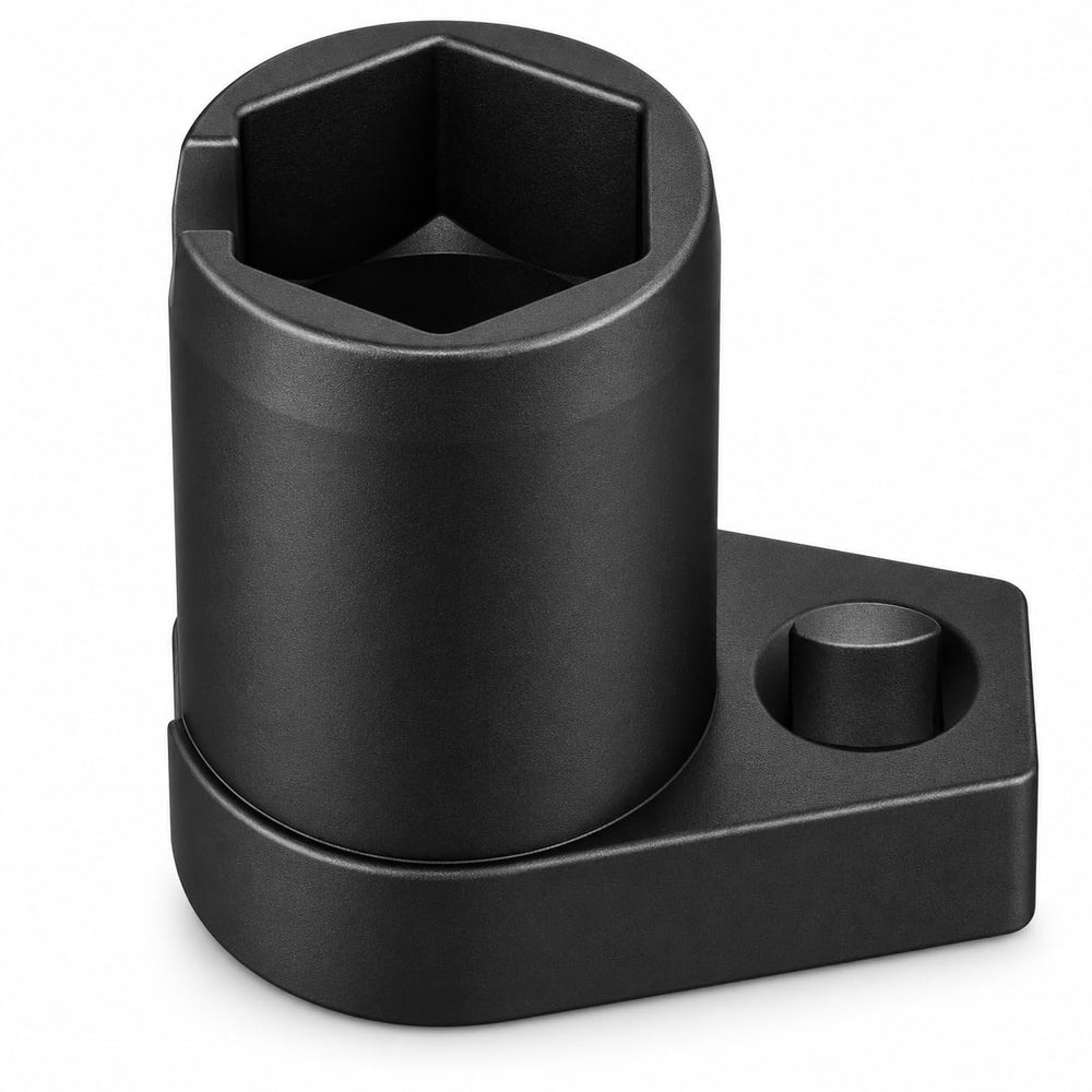 Moker front view socket showing shape and finish for easy sensor access