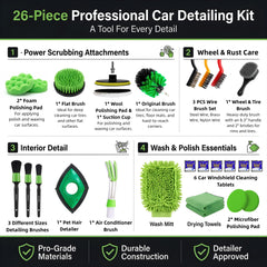 MONHL foam and wool polishing pads showing smooth finish for paint shine