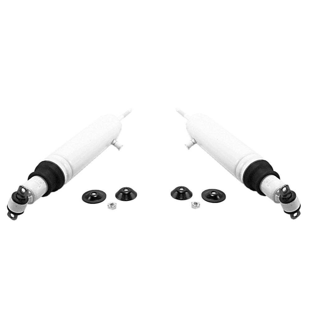 Monroe front view of MA822 air shock showing durable construction and easy fit