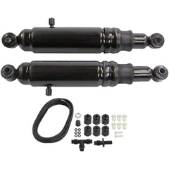 Monroe Max-Air MA834 front view showing shock body and air sleeve, improving load control