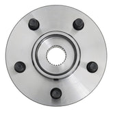 MOOG front view of hub assembly showing mounting face and studs for reliable fit