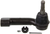 MOOG ES800514 front view showing complete outer tie rod end and robust construction benefit