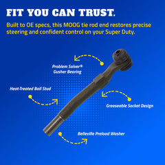 MOOG ES80755 protective seal detail showing defense against dirt and moisture