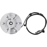 MOOG front hub assembly front view showing fit and durability