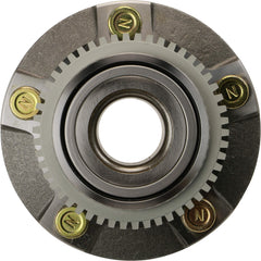 MOOG close-up of hub seal and bearing detail ensuring long life