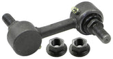 MOOG K750136 front view showing complete stabilizer link and mounting ends for precise fit
