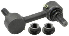 MOOG K750136 front view showing complete stabilizer link and mounting ends for precise fit