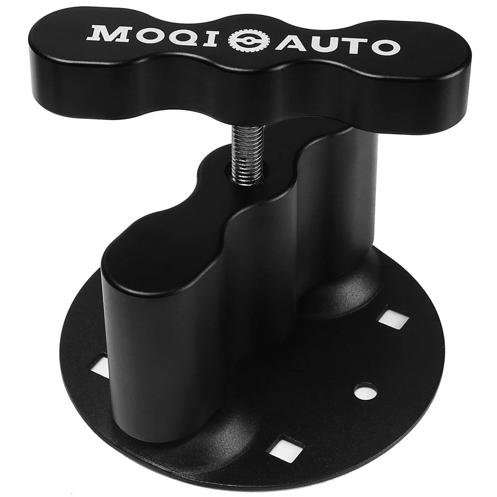 MOQIauto RX-PM front view showing compact lock mount for secure packs