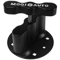 MOQIauto RX-PM front view showing compact lock mount for secure packs