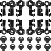 MorningRo front packaging showing 24-piece clip assortment and benefits