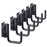 MorScan front view of six-pack hooks showing compact organization benefit