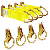 MorScan front packaging showing 4-pack E-Track anchors and tie-offs for convenient storage