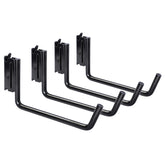 MorScan front view of 4-pack hooks showing compact packaging and durable finish