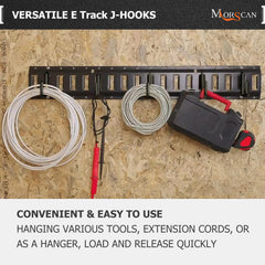 MorScan close-up of hook curve highlighting smooth finish and secure hold