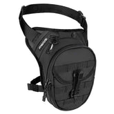 MOSISO front view of thigh bag showing compact sleek design and easy access
