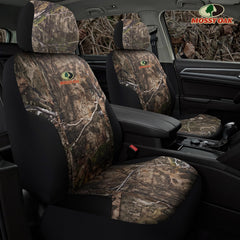 Mossy Oak close-up of rip-stop Oxford fabric for durable protection