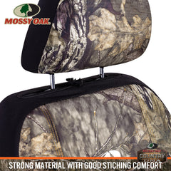 Mossy Oak rip-stop Oxford fabric texture detail highlighting durable weave