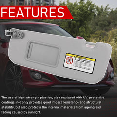 Motarithl visor installed in Veloster interior improving driver visibility benefit