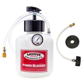 Motive Products 0100 front view showing entire bleeder kit and durable finish for reliable use