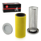 MOTO1988 air filter front packaging showing the full replacement kit benefit